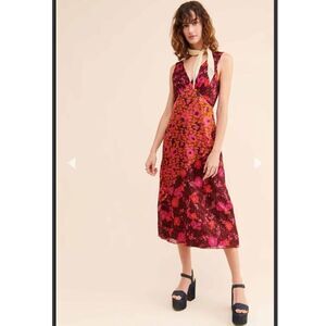 Anna Sui x Nuuly Midi Dress Size 8